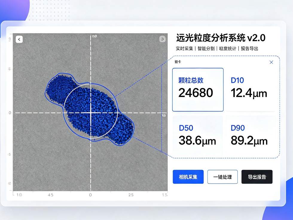 远光粒度分析系统